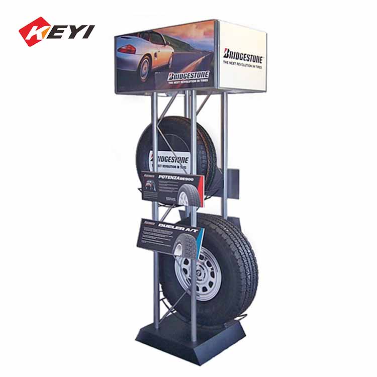 auto tyre display rack