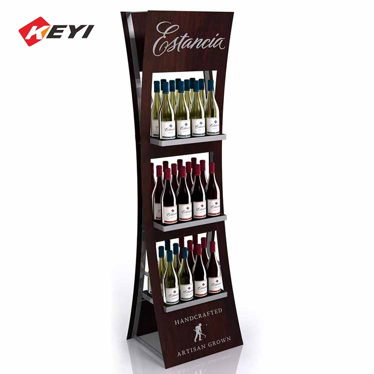 alcohol display rack