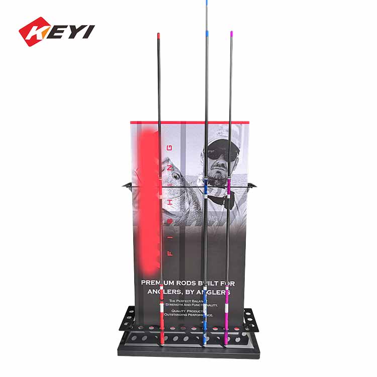 Fishing Rod Display Rack 1