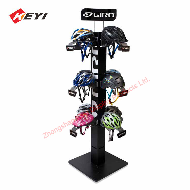 bicycle helmet display stand