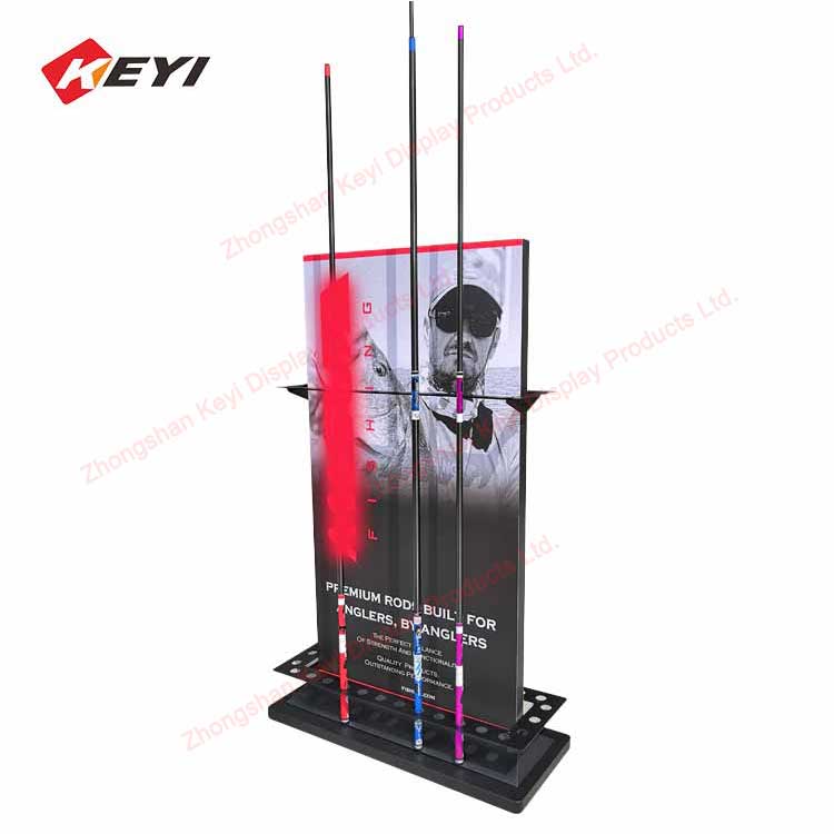 Fishing Rod Display Rack