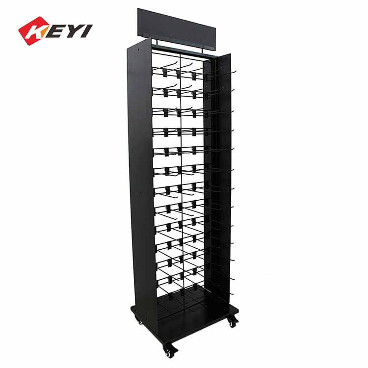 Double Sided Cell Phone Accessories Display Stand With Hook Double Sided Cell Phone Accessories Display Stand With Hook