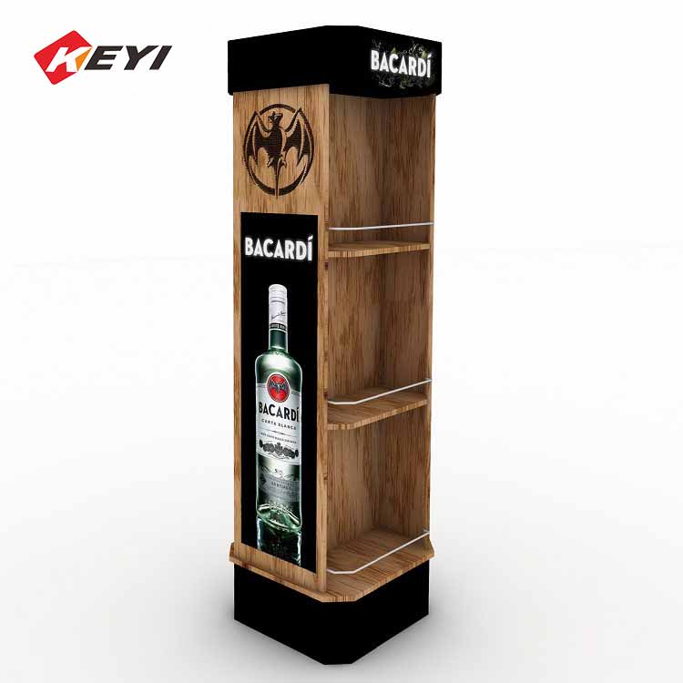 Freestanding Wooden Glass Liquor Bottles Display Cabinet Freestanding Wooden Glass Liquor Bottles Display Cabinet