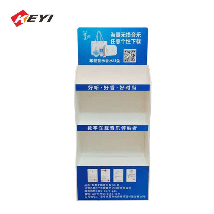 Retail Supermarket Shelf Pop Free Standing Floor Stand Display PVC Display Stand