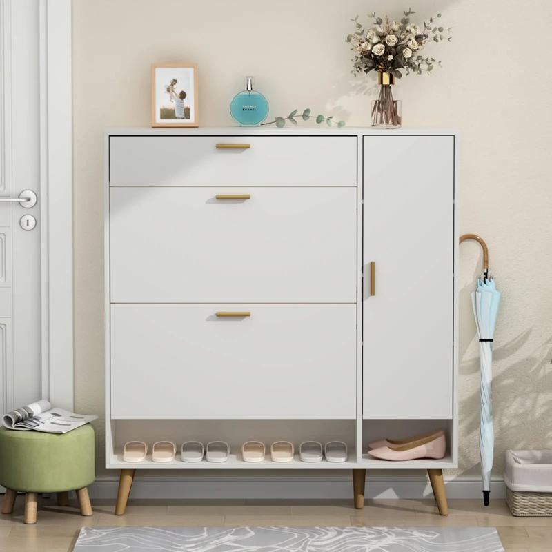 shoes cabinet modern front door 20 pair shoe racks display stand wood flip tipping bucket shoe cabinet