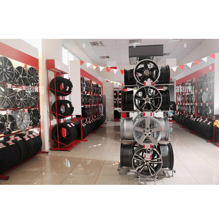 Car Accessories Store Shelves Car Accessories Shop Display Furniture Tyre Showroom Design